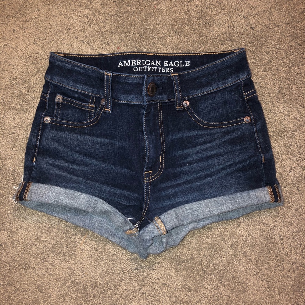 American Eagle 360 Stretch Jean Shorts!